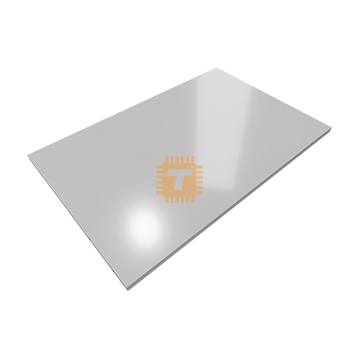 Plastic 8.27x11.69mm White Acrylic 2mm (A4 Size)