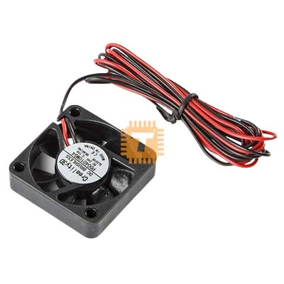 Creality 4010 Axial Fan 40x40x10mm 24V (RedBlack long wire)