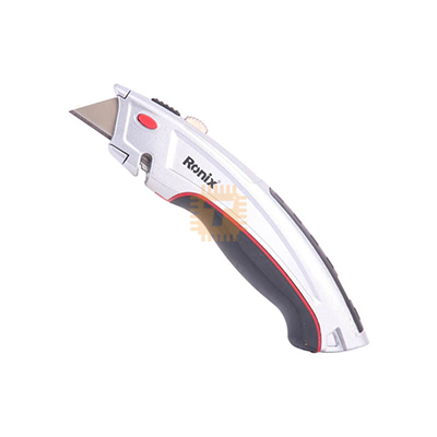Ronix Shark Series Retractable Utility Knife Cutter 19mm RH-3010