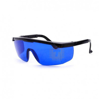 Laser Protection Safety Glass Goggles - Blue