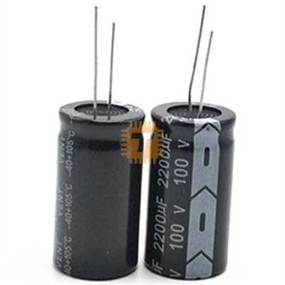 2200uF 100V Electrolytic Capacitor THT