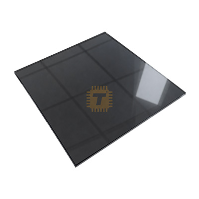 Plastic 12x12 inch Density Transparent Black Acrylic 2mm