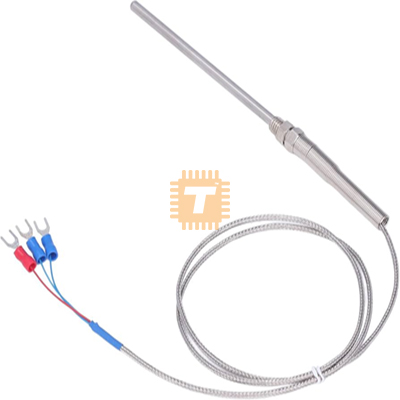 PT100 Thermocouple (100mm) -200 to +450C 100cm WZP-291