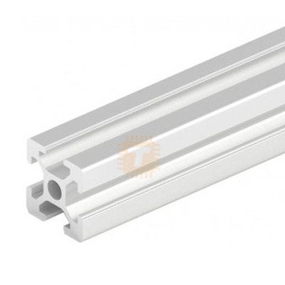 2020 T Slot Aluminium Extrusion Profile Silver 1m (Normal Quality)