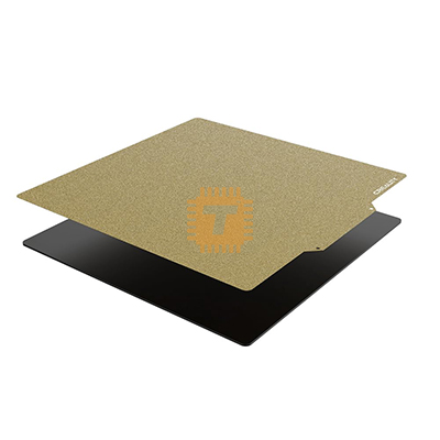 Creality Build Plate 320x310mm Frosted Gold PEI Magnetic Flexible Bed Platform Surface