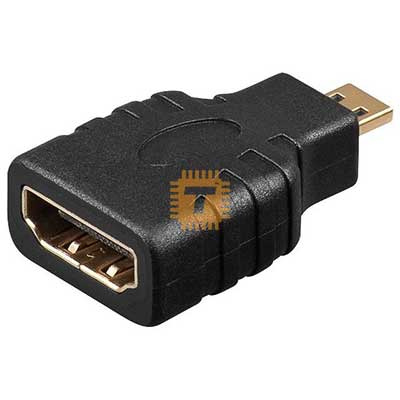 HDMI to Mini HDMI Joiner Socket