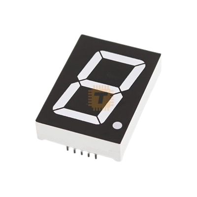 1-Digit 7-Segment Green Colour 2.25 inch Common Anode