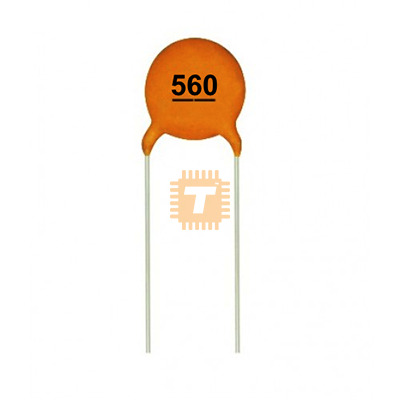 560pF Ceramic Capacitor THT
