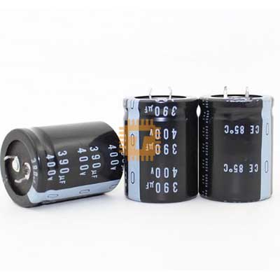 390uF 400V Electrolytic Capacitor THT
