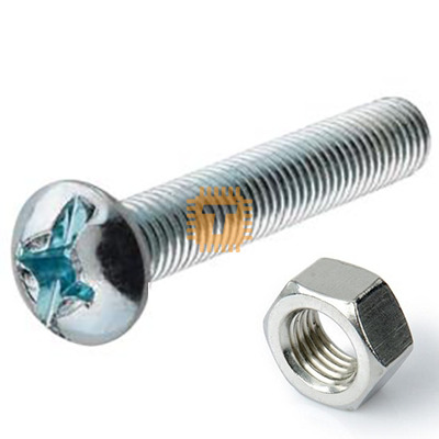 M3 Bolt & Nut 3x30mm (Approx. 500pcs)