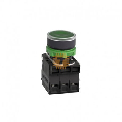Schneider Electric XB5AW33B5C Green Indicator Push Button Panel Mount