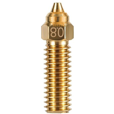 3D Printer Nozzle M6 0.8mm/1.75mm K1, K1 Max, Ender 3 V3 KE, CR-10 SE, CR-M4 Brass Creality High Speed