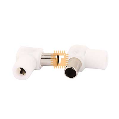 TV Antenna Jack Right Angle Female Coaxial Connector