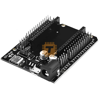 NodeMCU ESP32 Shield Expansion Board 30p Barrel MicroUSB Type-C