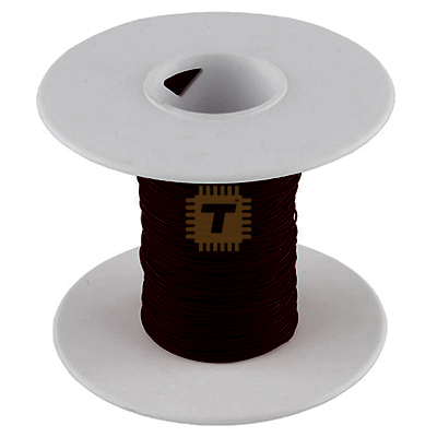 Wrapping Wire Black Full Roll 40m (B-24-300 24AWG)