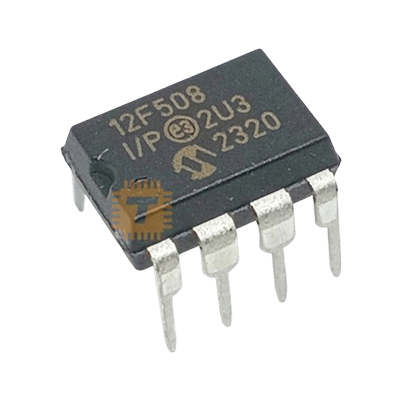 Microchip PIC12F508 I/P PDIP-8 (Normal Quality)