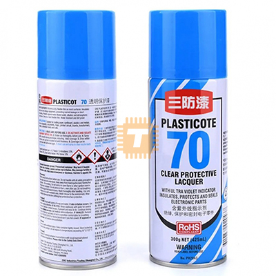 CRC70 Plasticote Spray for Circuit Board Transparent Protector