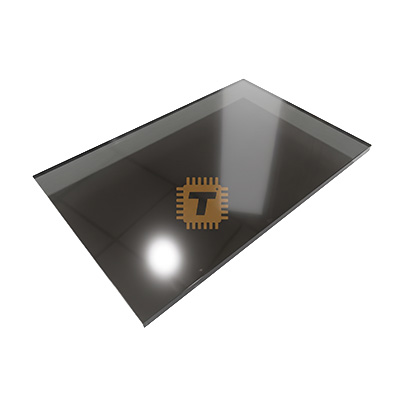Plastic 24x12 inch Density Transparent Black Acrylic 2mm