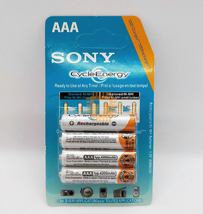 1.2V 4300mAh AAA Rechargeable Battery 4pcs