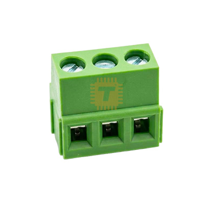 KF128V 5.08mm Pitch 3-Pin Terminal Block (High Quality) PCB Mount
