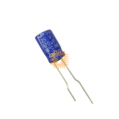 Original SAMWHA 470uF 25V Electrolytic Capacitor THT