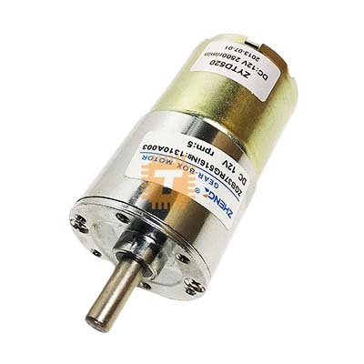 Gear Motor 12V 5RPM ZGB37RG Side Shaft
