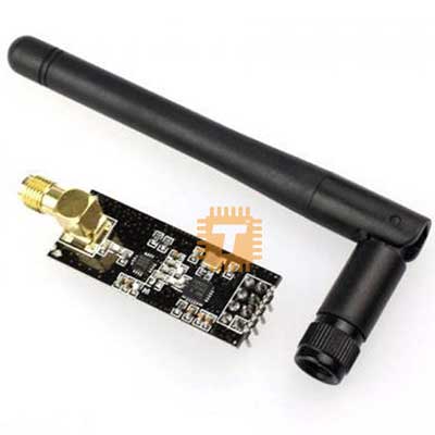 thumbnail interactive-video image 1 of 2pcs NRF24L01 2.4GHz Wireless RF Transceiver Module – For Arduino, MCU, DIY Projects 1 of 5