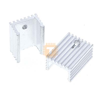 Aluminum Heat Sink 17x15x7mm TO220