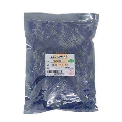 LED 5mm Blue Diffused Pack Good Quality (1000Pcs)