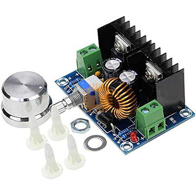 XH-M401 PWM Adjustable 4-40V to 1.25-36V 8A 200W DC-DC Step-Down Buck Module