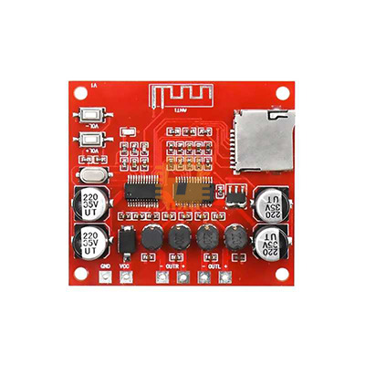 XH-A233 15Wx2 Digital Stereo Audio Amplifier Module Bluetooth 4.2 TF Card 12-24VDC