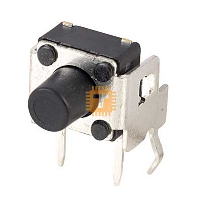 Right angle tactile push button 6x6x7mm