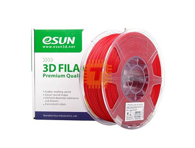 eSUN PLA+ Fire Engine Red 1.75mm 1Kg 3D Printer Filament