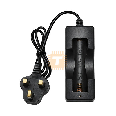 3.7V Single Battery Charger 18650 1000mA with Cable (M-101A)