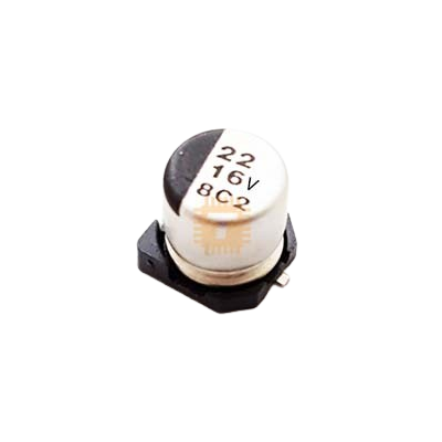 22uf 16V Electrolytic Capacitor Aluminium SMD (4x5.4mm)