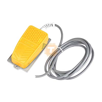 KACON Foot Pedal Switch HRF-MD212Y Aluminum Alloy Yellow 16A 230VAC