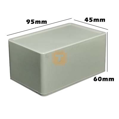 White Box Enclosure Waterproof (95 x 60 x 45mm) No Clamp #9067