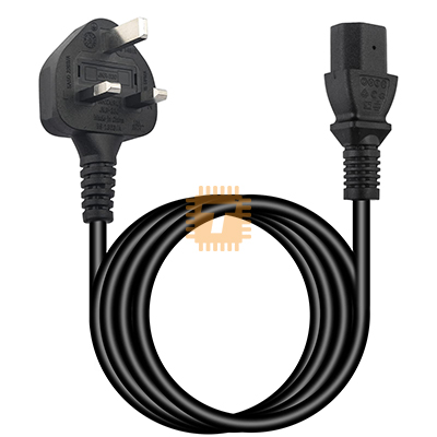 Computer Power Cord 13A (Good Quality)