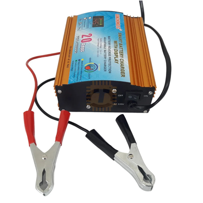 SUNCHONGLIC FMA-1220DS 12V 20A Smart Battery Charger with Display