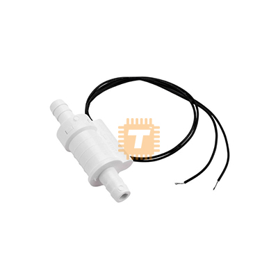 Piston Type Plastic Water Flow Switch Sensor White for CO2 Laser Engraving Cutting Machine