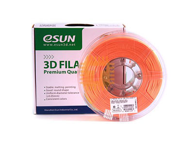 eSUN PLA+ Orange 1.75mm 1Kg 3D Printer Filament