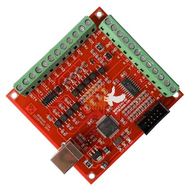 CNC Breakout Board USB 100Khz 4 Axis for Mach3