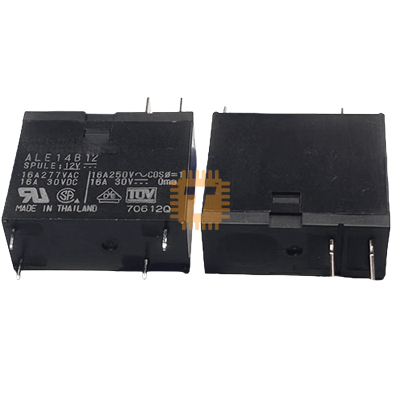 12VDC Relay 250VAC 16A ALE14B12