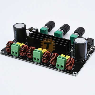 Amplificatore Digitale TPA3116 2.1 Canali - 2x50W + 100W Subwoofer, Alimentazione 12V-26V, Per Audio - Foto 4