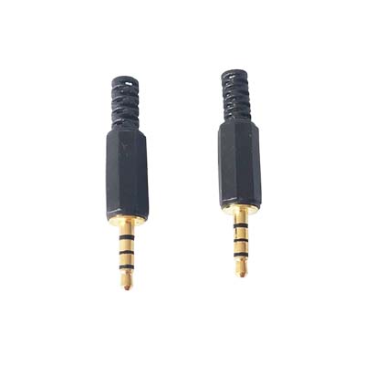 Stereo Jack 3.5mm 4 Pole Male
