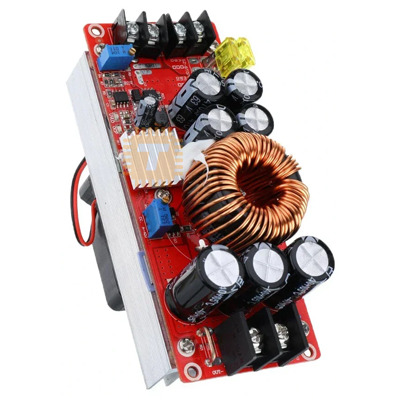 DC-DC Booster (10-60V to 12-90V) Adjustable Step-Up Converter 1500W