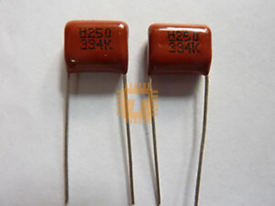 330nF 0.33uF 334 50V Metallized Polypropylene Film Capacitor THT