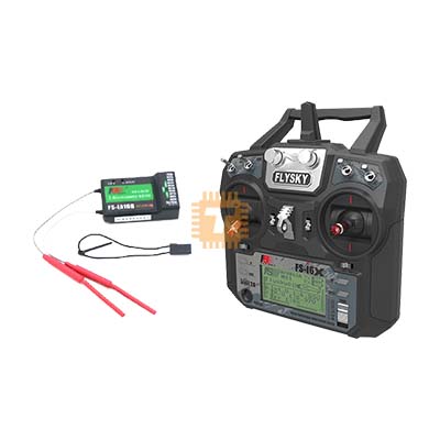FLYSKY FS-i6X 2.4GHz 6-Channel AFHDS RC Transmitter with FS-iA10B Receiver‎