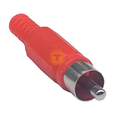 RCA Plastic Jack Red