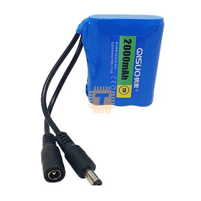 12V 2000mAh Rechargeable Li-ion Battery